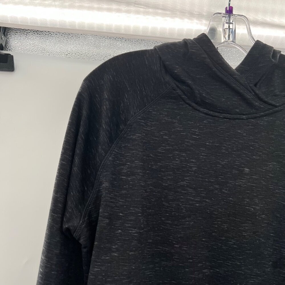 Kyodan Outdoor Women's Long Sleeve Hoodie Black/Gray Space Dye Size XL - Picture 3 of 9
